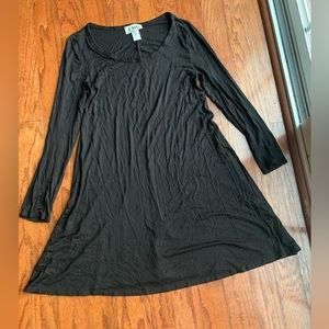 TMG Flare Black Short Dress